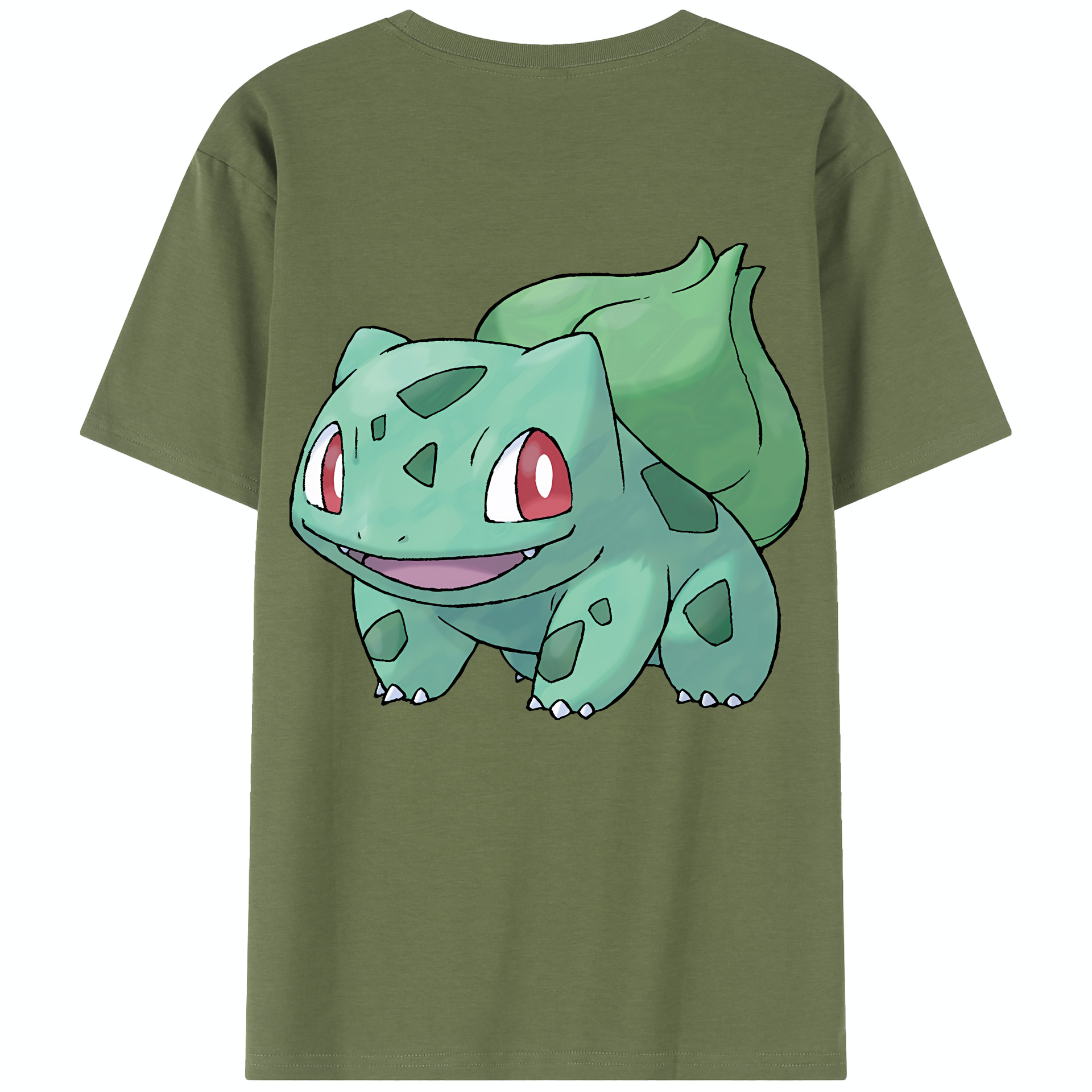 （画像用） ポケットモンスター Pokémon 綿100％半袖Tシャツ（背面プリント）